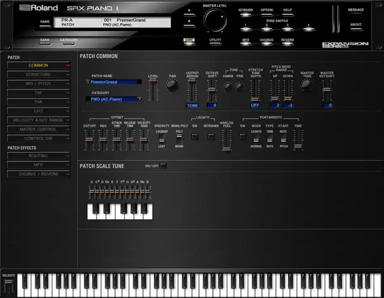 Roland Cloud SRX PIANO I [WiN] preview