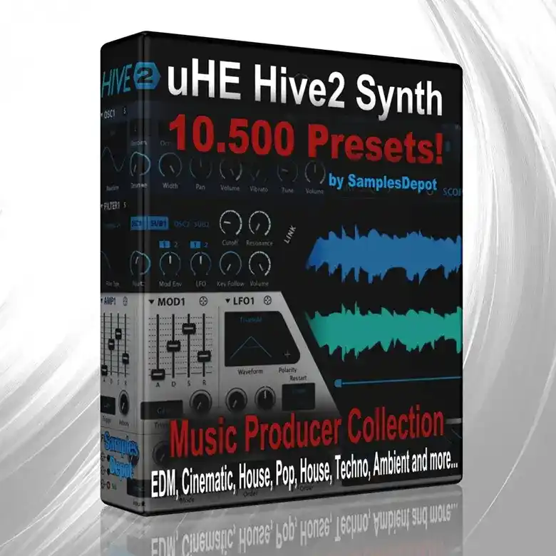 Samples Depot 10.500 uHE HIVE2 Synth Presets preview