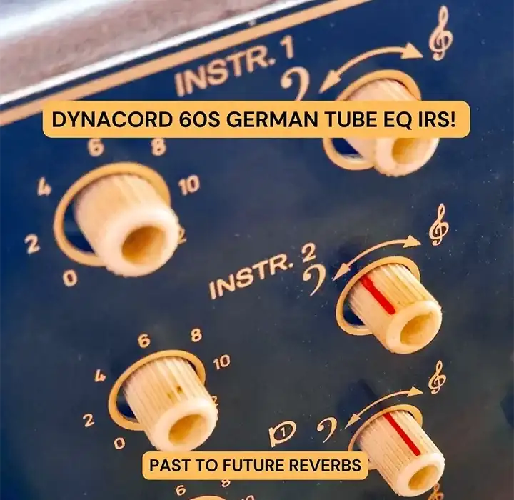 PastToFutureReverbs DYNACORD 60s GERMAN TUBE EQ IRS! [IR] preview