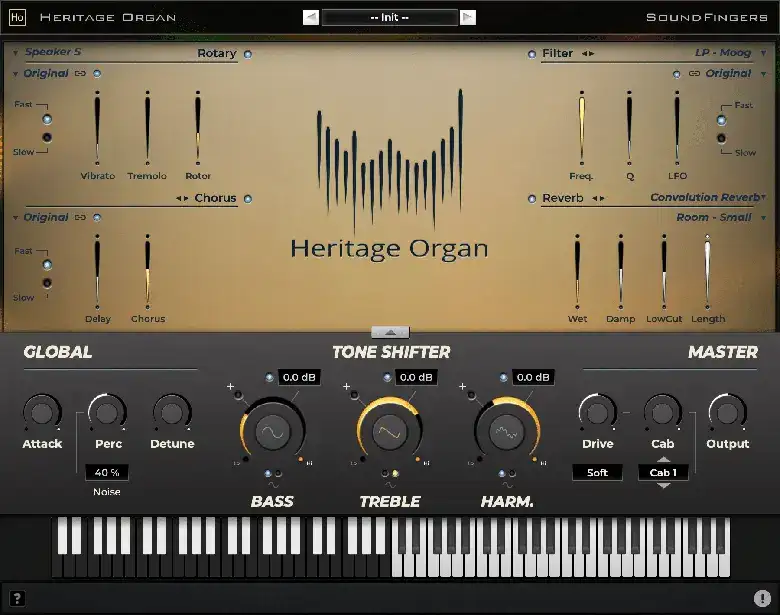 SoundFingers Heritage Organ 2 [WiN-OSX] preview