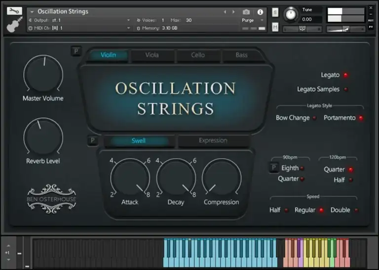 Ben Osterhouse Oscillation Strings [KONTAKT] preview