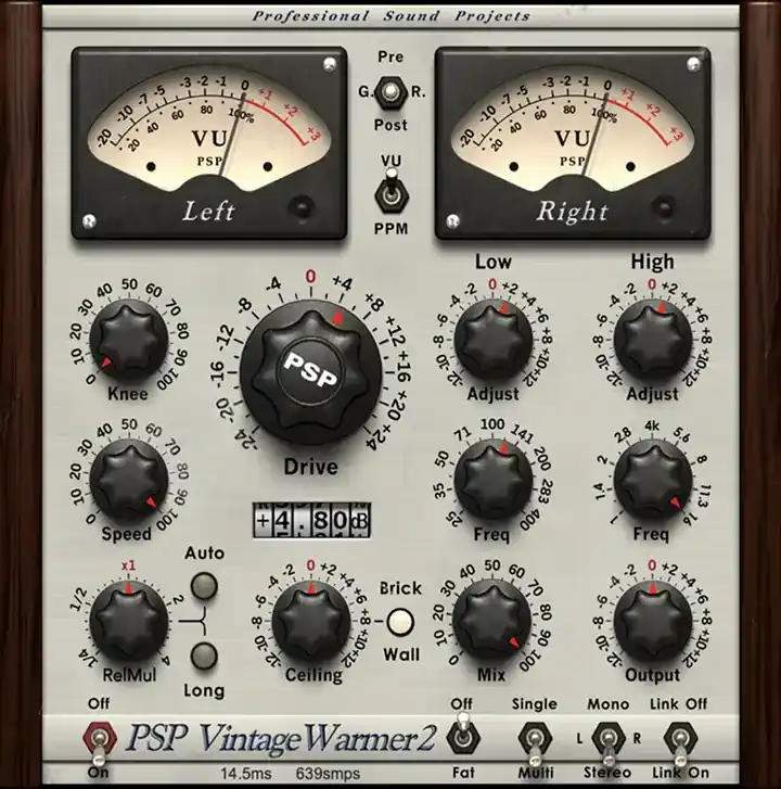 PSPaudioware PSP VintageWarmer2 [WiN] preview