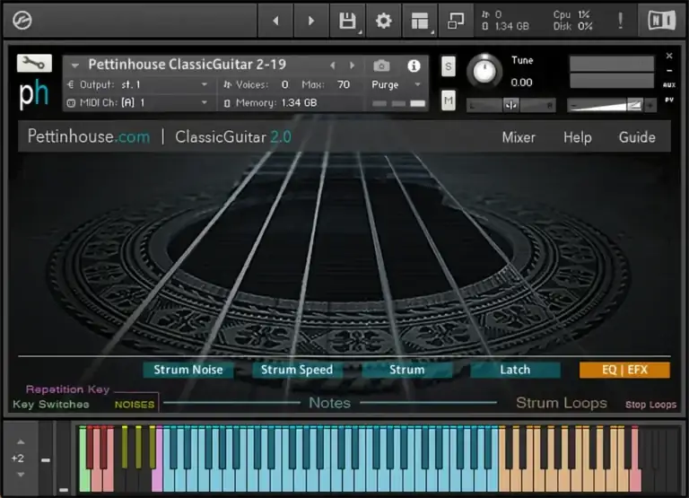 Pettinhouse ClassicGuitar 2.1 [KONTAKT] preview