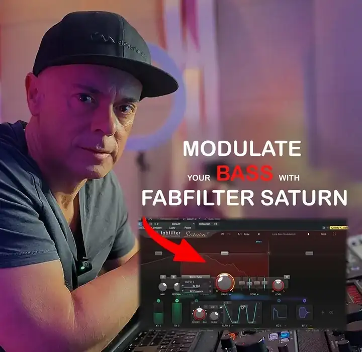 MyMixLab Luca Pretolesi Modulate your Bass with Fabfilter Saturn [TUTORiAL] preview