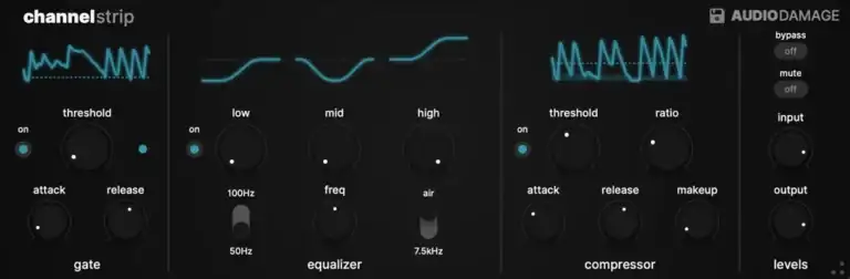 Audio Damage AD058 ChannelStrip [WiN-MAC-LiNUX] preview