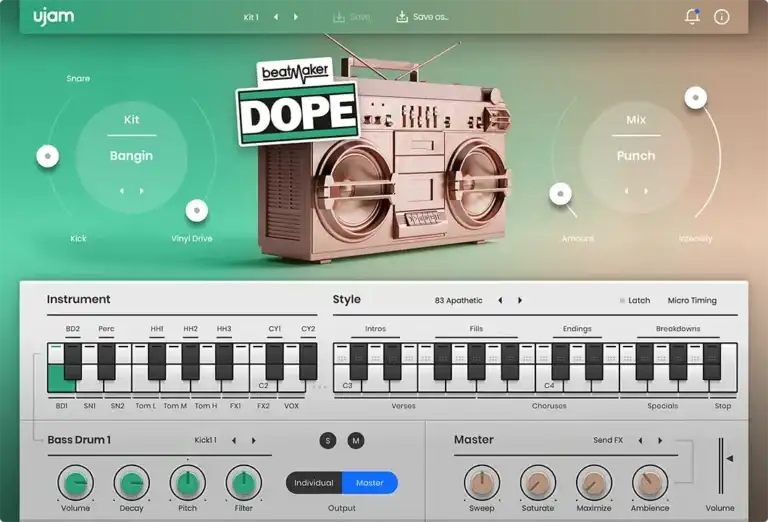 UJAM Beatmaker DOPE 2 [WiN] preview
