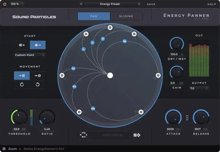 Sound Particles Energy Panner [WiN-MAC] preview
