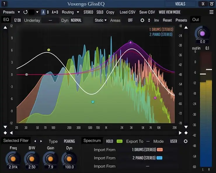 Voxengo GlissEQ v3.13 [WiN-OSX] preview