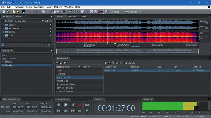 Soundop Audio Editor [WiN] preview