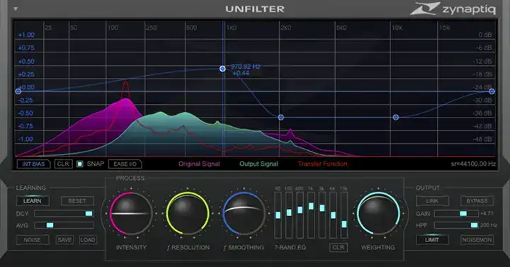 Zynaptiq UNCHIRP [WiN] preview