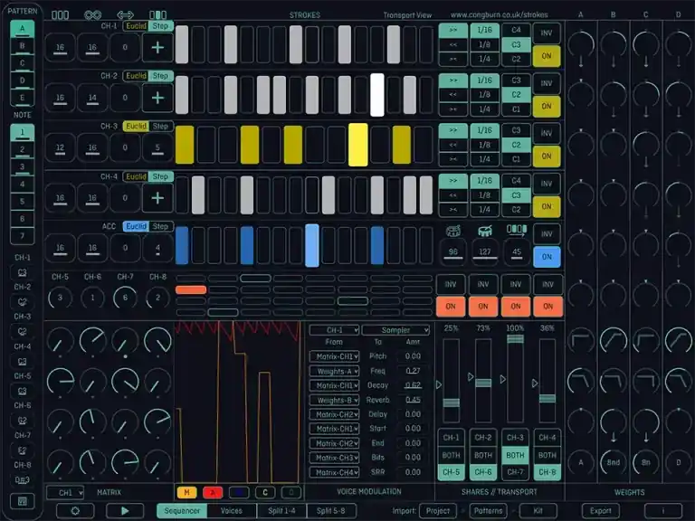 Cong Burn Strokes v3.14 [MAC-Max for Live] preview