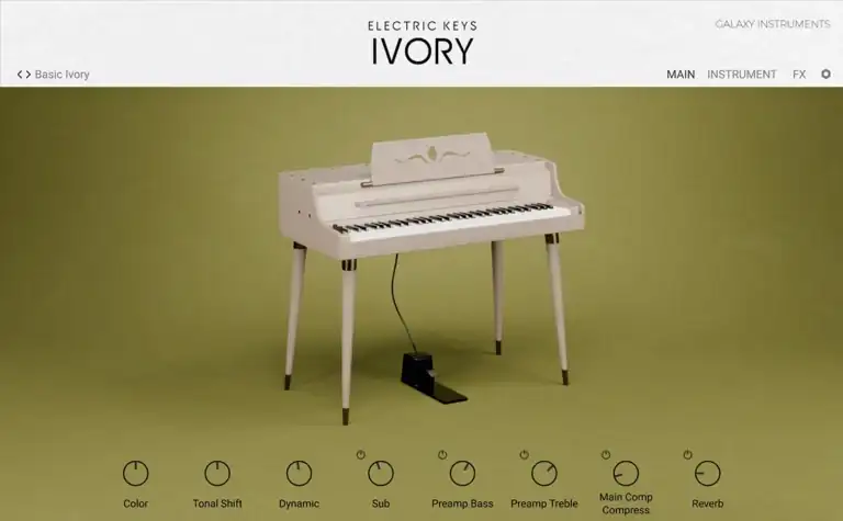 Native Instruments Electric Keys – Ivory [KONTAKT] preview