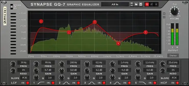 Reason RE Synapse GQ-7 Graphic Equalizer [WiN] preview