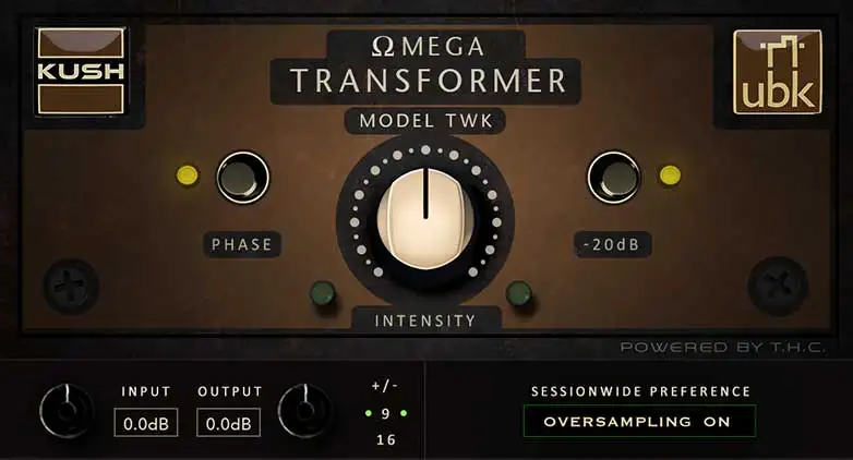 Kush Audio Omega Transformer Model TWK v1.0.1 [WiN] preview