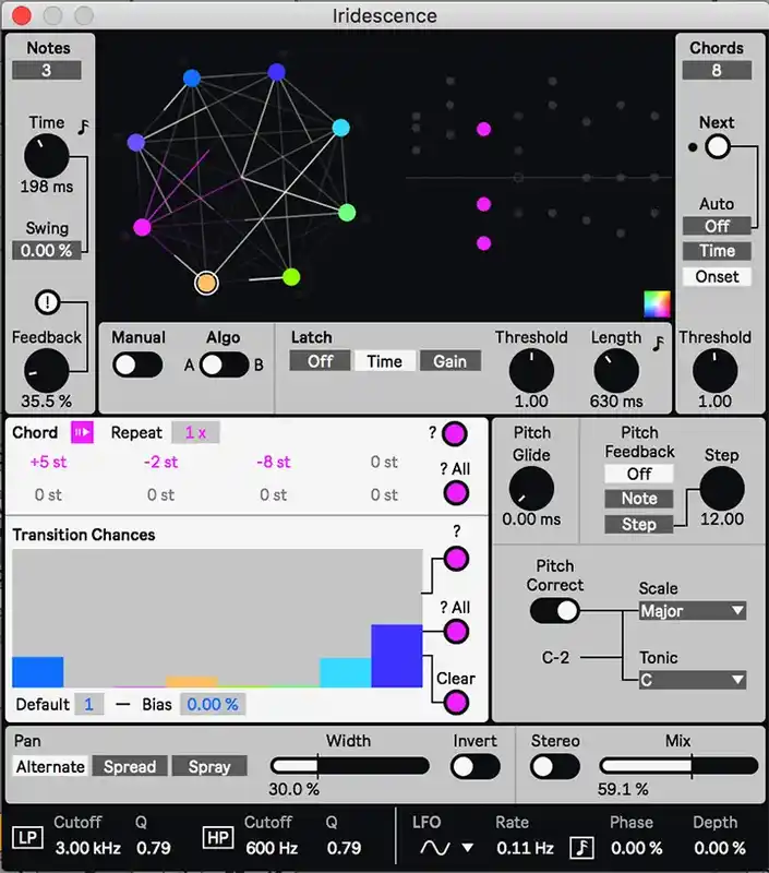 Dillon Bastan Iridescence [Max for Live] preview