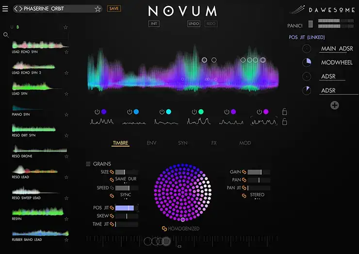 Tracktion Novum [WiN-OSX] preview