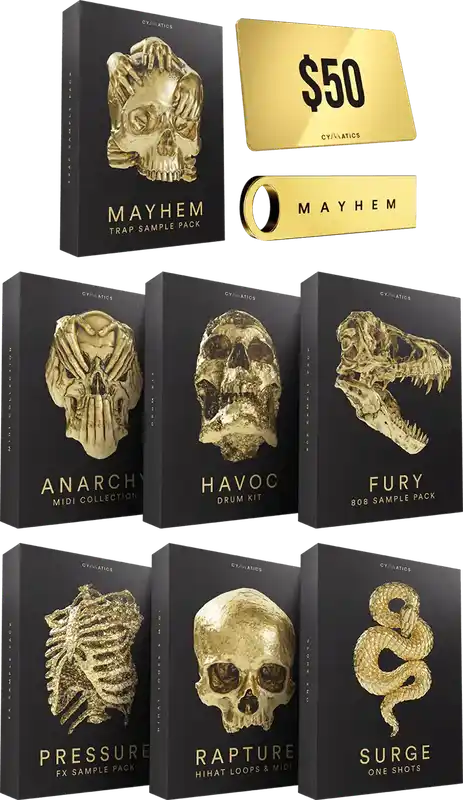 Cymatics MAYHEM: Ultimate Trap Sample Collection preview