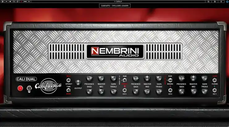 Nembrini Audio Cali Dual Three Channels Guitar Amplifier v1.0.2 [WiN] preview