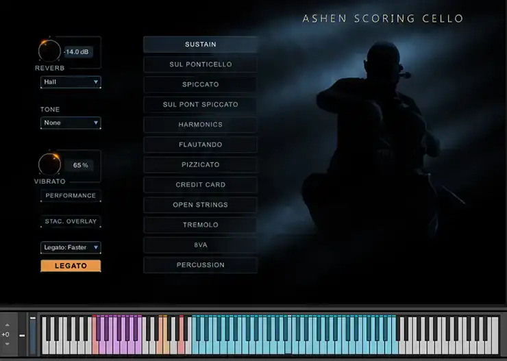 Wavelet Audio Ashen Scoring Cello [KONTAKT] preview