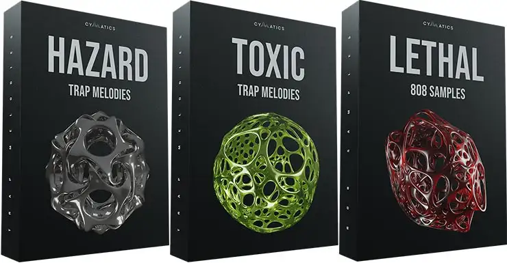 Cymatics Trap melodies + bonus 808 pack [WAV-MiDi] preview
