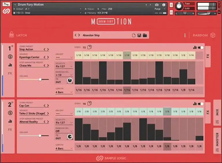 Sample Logic Drum Fury Motion [KONTAKT] preview