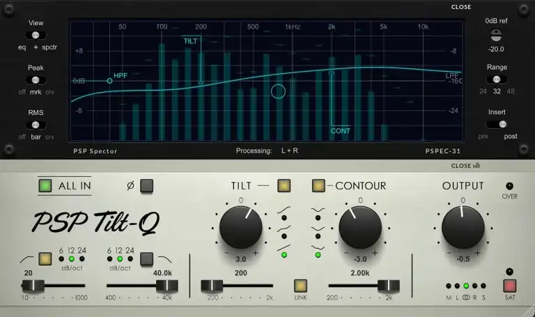 PSPaudioware PSP Tilt-Q [WiN-MAC] preview