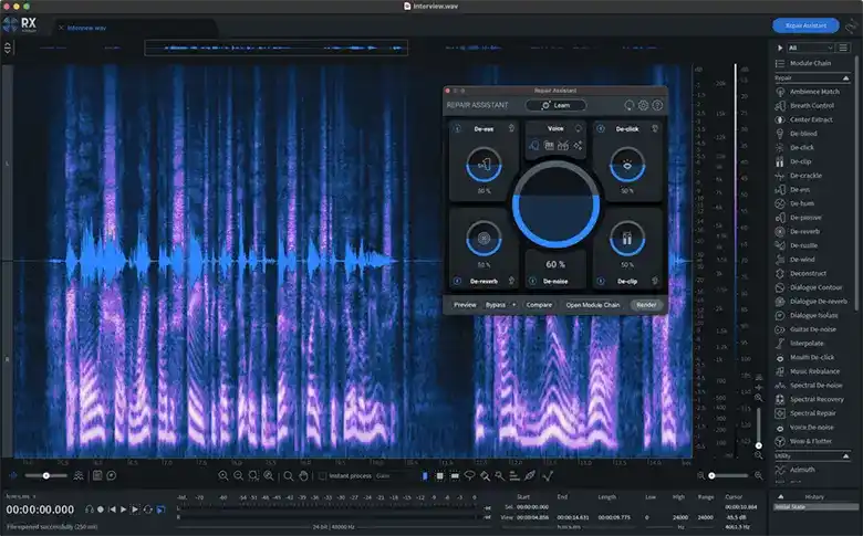 iZotope RX 10 Audio Editor Advanced [WiN-MAC] preview