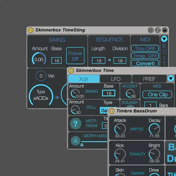 Skinnerbox Time & Timbre [Max For Live] preview