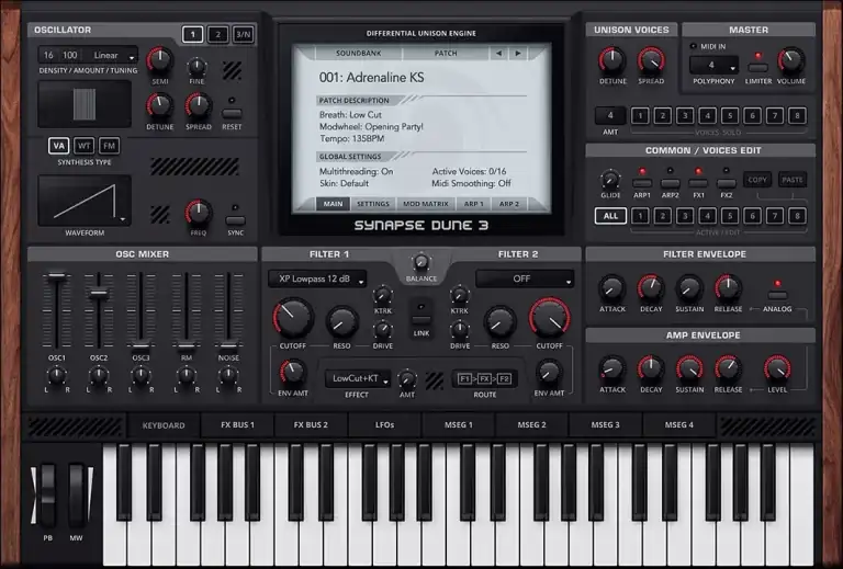 Synapse Audio DUNE 3 v3.6.4 [WiN-MAC] preview