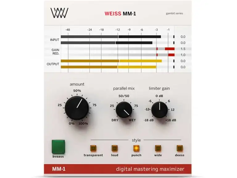 Softube Weiss MM-1 Mastering Maximizer v2.5.9 [WiN] preview