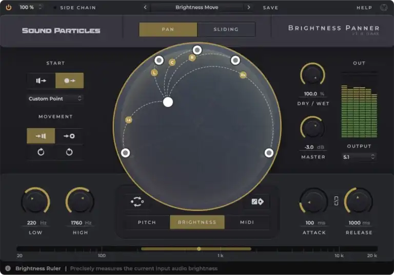 Sound Particles Brightness Panner [WiN-MAC] preview
