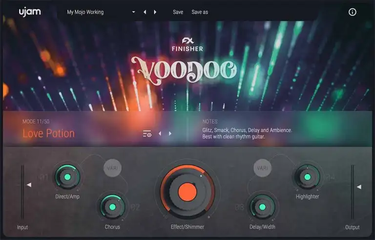 UJAM Finisher VOODOO v1.0.0 [WiN] preview