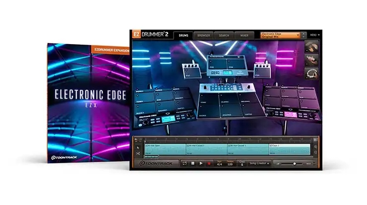 Toontrack Electronic Edge EZX [WiN-OSX] preview