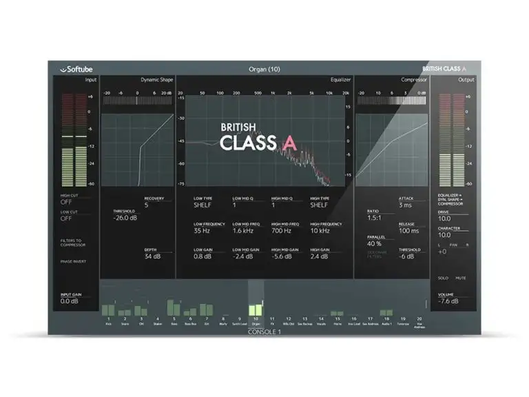 Softube British Class A for Console 1 v2.5.9 [WiN] preview