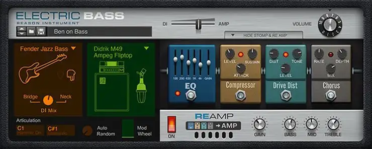 Reason RE Reason Electric Bass [WiN] preview