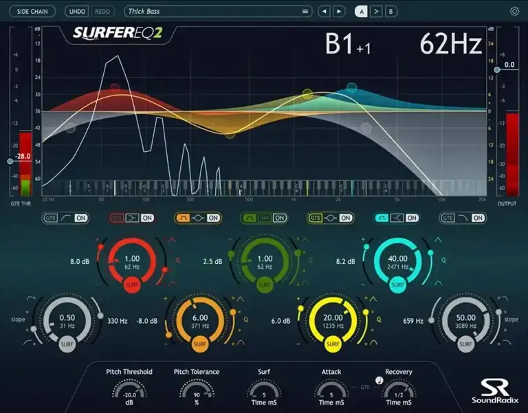 Sound Radix SurferEQ 2 v2.1.2 [WiN-MAC] preview