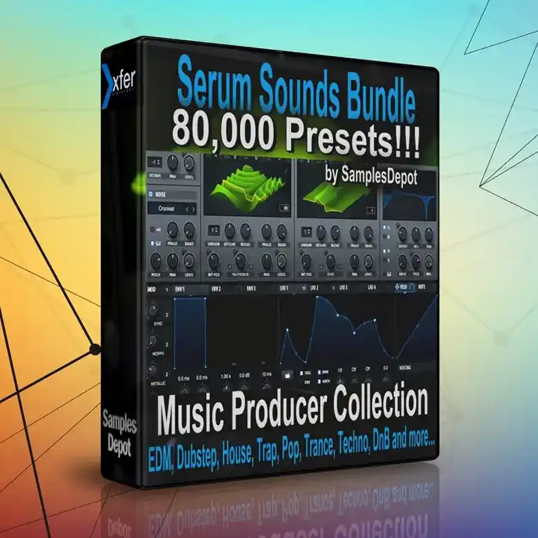 Samples Depot 80,000 xFer Serum Presets Bundle preview