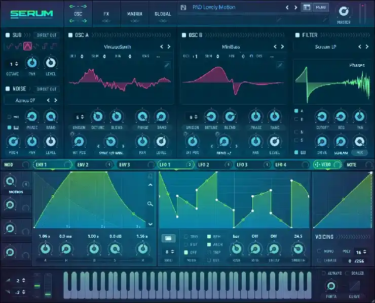 Xfer Records Serum incl. SerumFX 1.35b1 [WiN] preview