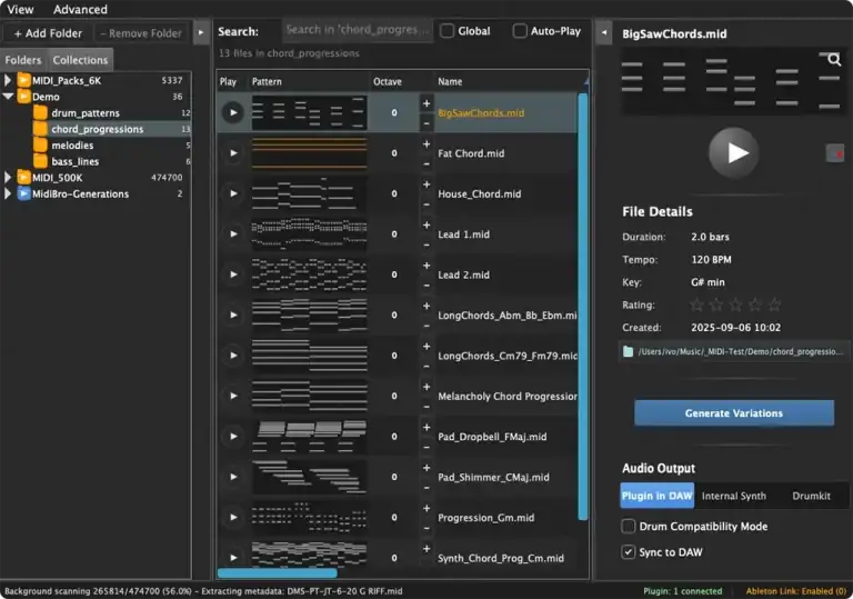 ivoschi MidiBro v1.7 [WiN-MAC] preview
