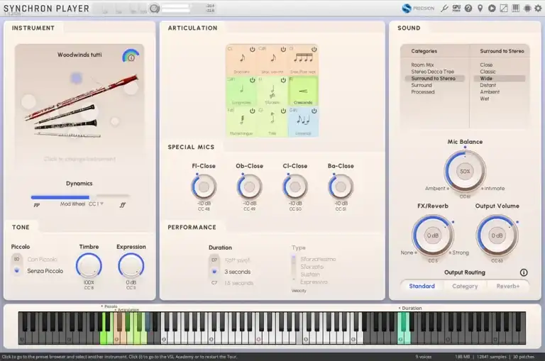 VSL BBO Woodwinds [Synchron Player] preview
