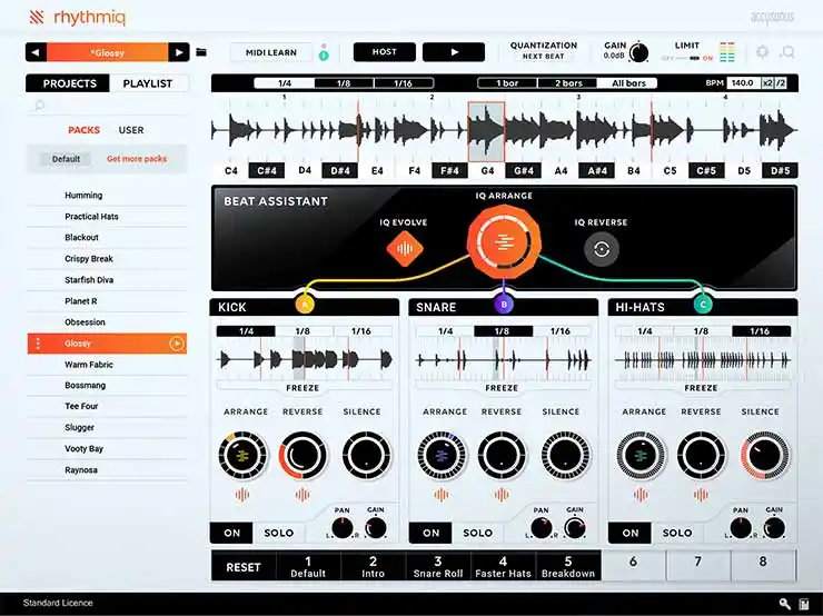 Accusonus Rhythmiq v1.0.7 [OSX] preview