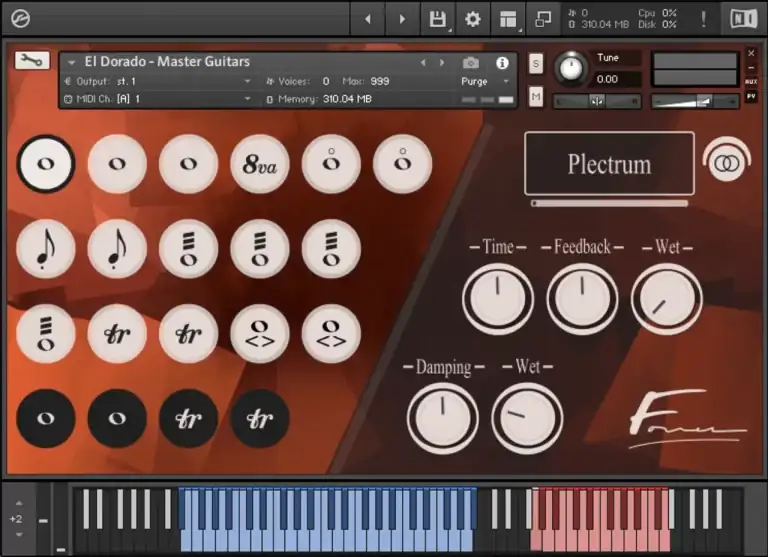 David Forner El Dorado Master Guitars [KONTAKT] preview