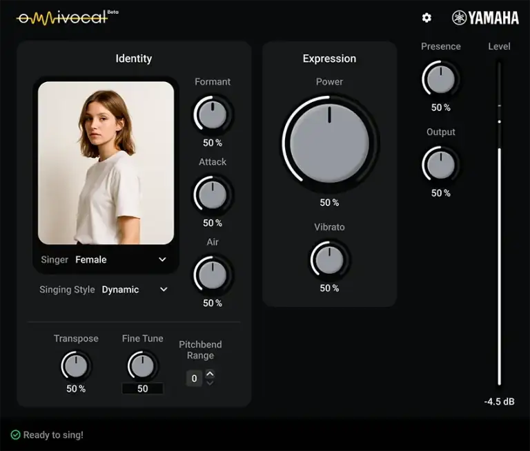Yamaha Omnivocal Beta [WiN] preview