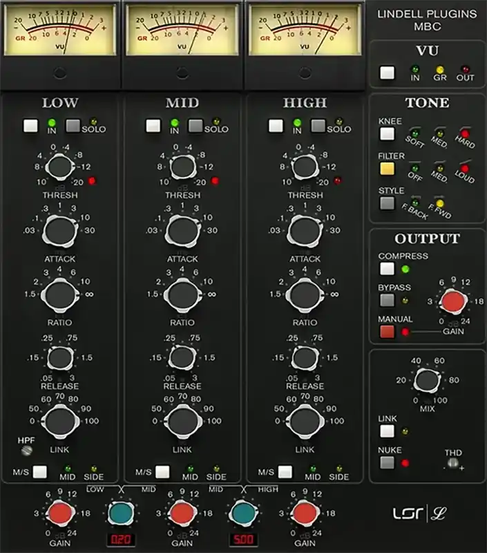 Lindell Audio MBC v1.0.3 U2B [MAC] preview
