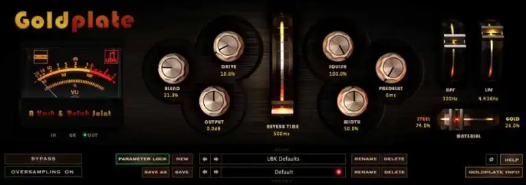Kush Audio Goldplate v1.0.2 [WiN] preview