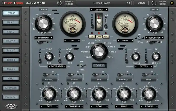 Nomad Factory Drum Tools [WiN-OSX] preview