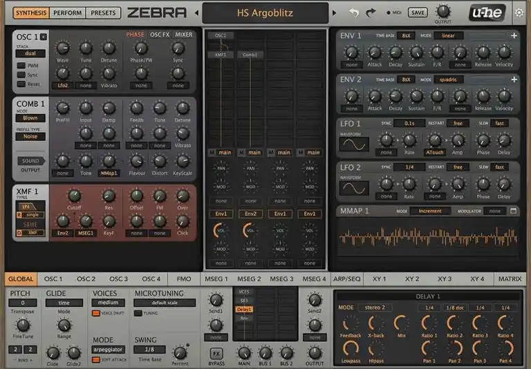 u-he Zebra2 [WiN-OSX] preview