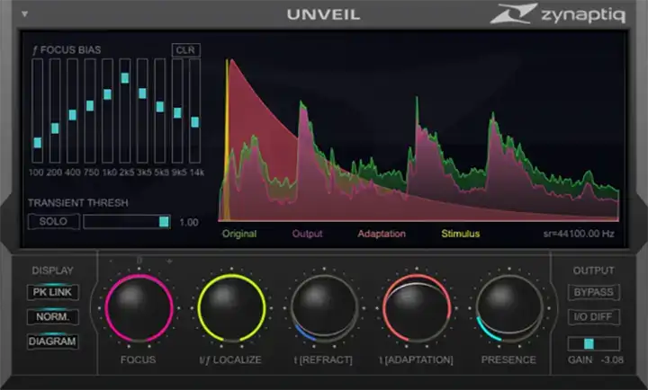 Zynaptiq UNVEIL [WiN] preview