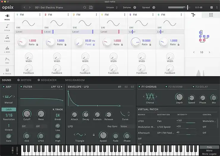 KORG Software Opsix Native v1.2.0 U2B [MAC] preview