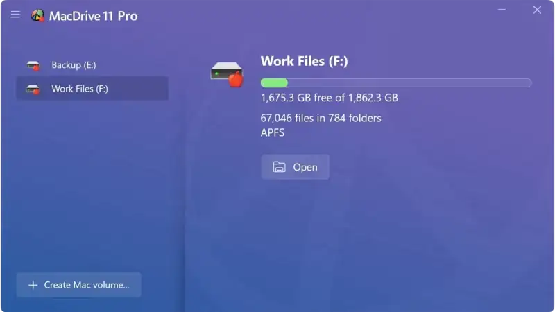 OWC MacDrive 11 Pro [WiN] preview